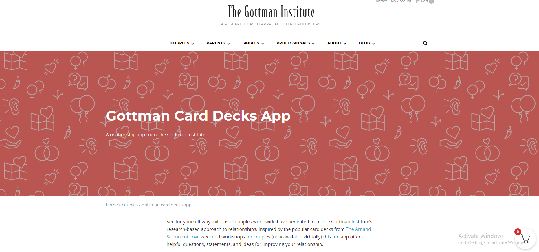 Gottman Card Decks