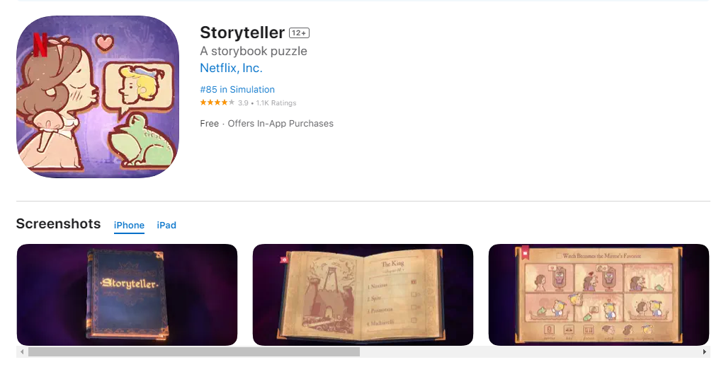 Storytelling App